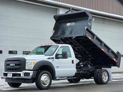 Used 2016 Ford F-550 Regular Cab Dump Truck for sale #UH933 - photo 1