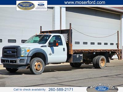 2016 Ford F-550 Regular Cab DRW 4x4 Flatbed Truck for sale #UH941 - photo 1