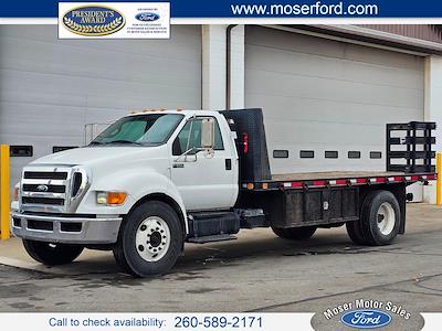 Used 2012 Ford F-650 Regular Cab Steel Flatbed Truck for sale #UH966 - photo 1