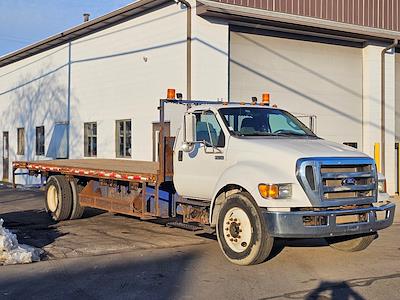 Used 2015 Ford F-650 Regular Cab Flatbed Truck for sale #UH971 - photo 1