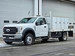 2018 Ford F-550 Regular Cab DRW 4x4 Scelzi Flatbed Truck for sale #UH973 - photo 1