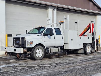 Used 2021 Ford F-750 Crew Cab Crane Body for sale #UH978 - photo 1
