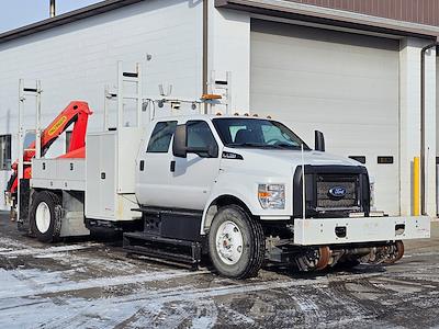 Used 2021 Ford F-750 Crew Cab Crane Body for sale #UH978 - photo 2