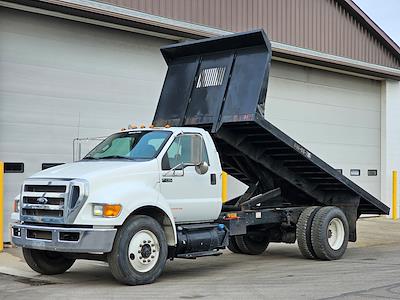Used 2015 Ford F-750 Regular Cab Flatbed Truck for sale #UH988 - photo 1