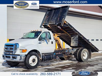 Used 2011 Ford F-750 Regular Cab Flatbed Truck for sale #UH989 - photo 1