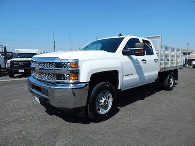 Used 2019 Chevrolet Silverado 2500 EXT CAB 8' PACIFIC UTILITY+ LADD Double Cab 4x4 Fleet Body Inc. Stake Bed for sale #006B-26261 - photo 1