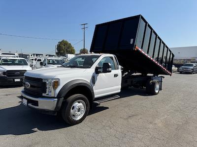 Used 2018 Ford F-550 Regular Cab 16' Landscape Dump for sale #044D-47700 - photo 1