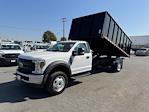 Used 2018 Ford F-550 Regular Cab 16' Landscape Dump for sale #044D-47700 - photo 1