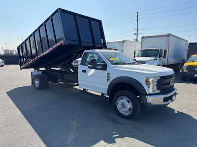 Used 2019 Ford F-550 Regular Cab 16' Landscape Dump for sale #045D-26489 - photo 1