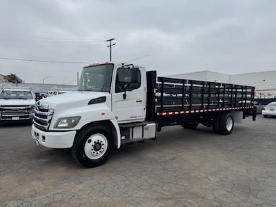 Used 2019 Hino 268A Single Cab 26' Stake Bed for sale #080C-73971 - photo 1