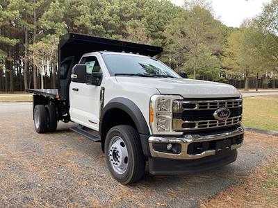 2023 Ford F-450 Regular Cab DRW 4x4, PJ's Platform Body Flatbed Truck for sale #F61113 - photo 1