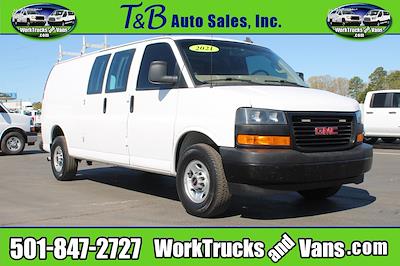 Used 2021 GMC Savana 3500 Upfitted Cargo Van for sale #C4906 - photo 1