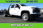 Used 2024 Chevrolet Silverado 3500 Work Truck Crew Cab 4WD Flatbed Truck for sale #F4400 - photo 1