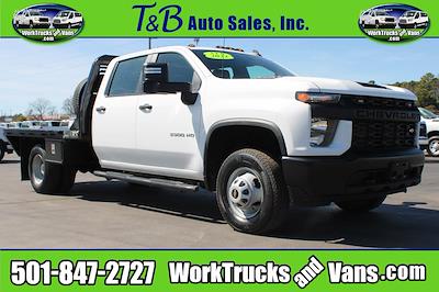 Used 2023 Chevrolet Silverado 3500 Work Truck Crew Cab 4WD Flatbed Truck for sale #F4864 - photo 1