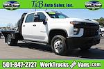 Used 2023 Chevrolet Silverado 3500 Work Truck Crew Cab 4WD Flatbed Truck for sale #F4864 - photo 1