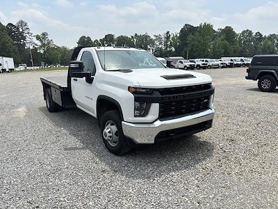Used 2023 Chevrolet Silverado 3500 Work Truck Regular Cab 4WD Flatbed Truck for sale #F4960 - photo 1