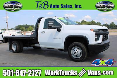 Used 2023 Chevrolet Silverado 3500 Regular Cab Flatbed Truck for sale #F4990 - photo 1