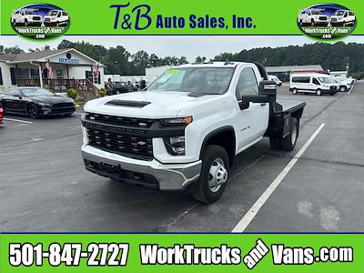 Used 2023 Chevrolet Silverado 3500 Work Truck Regular Cab Flatbed Truck for sale #F4991 - photo 1