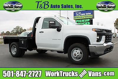 Used 2023 Chevrolet Silverado 3500 Regular Cab Flatbed Truck for sale #F4991 - photo 1