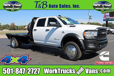 Used 2022 Ram 5500 Crew Cab Flatbed Truck for sale #F5109 - photo 1