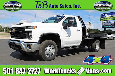 Used 2024 Chevrolet Silverado 3500 Regular Cab Flatbed Truck for sale #F5132 - photo 1