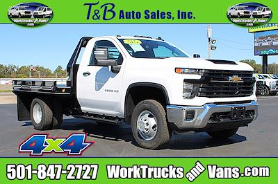 Used 2024 Chevrolet Silverado 3500 Regular Cab Flatbed Truck for sale #F5133 - photo 1
