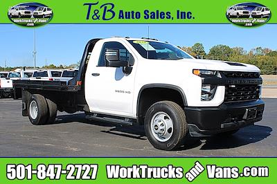 Used 2021 Chevrolet Silverado 3500 Regular Cab Flatbed Truck for sale #F5145 - photo 1