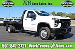 Used 2021 Chevrolet Silverado 3500 Regular Cab Flatbed Truck for sale #F5145 - photo 1