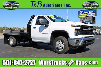 Used 2025 Chevrolet Silverado 3500 Regular Cab Flatbed Truck for sale #F5155 - photo 1