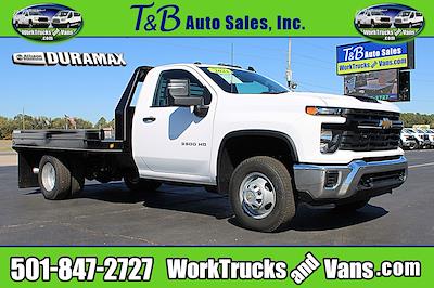 Used 2025 Chevrolet Silverado 3500 Regular Cab Flatbed Truck for sale #F5155 - photo 1