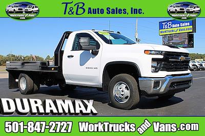 Used 2025 Chevrolet Silverado 3500 Regular Cab Flatbed Truck for sale #F5155 - photo 1
