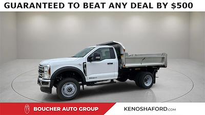 New 2025 Ford F-550 Regular Cab 4x4 9' Monroe Truck Equipment Stainless Steel Dump Truck for sale #25FK708 - photo 1
