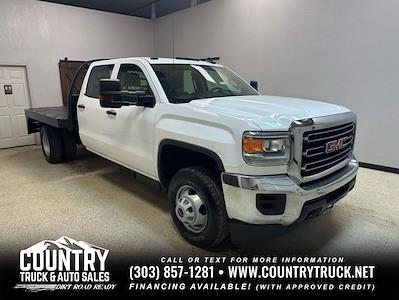 Used 2016 GMC Sierra 3500 Base Crew Cab 4WD Flatbed Truck for sale #7410 - photo 1