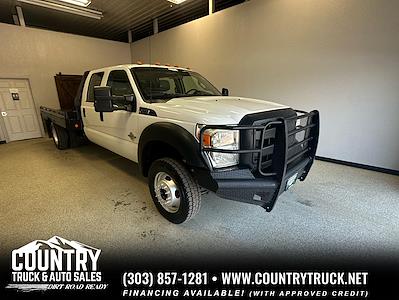 Used 2013 Ford F-550 Crew Cab Flatbed Truck for sale #8146PP - photo 1