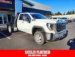 New 2024 GMC Sierra 3500 Pro Double Cab 4WD 8' 6" Scelzi Flatbed Truck for sale #G24409 - photo 1