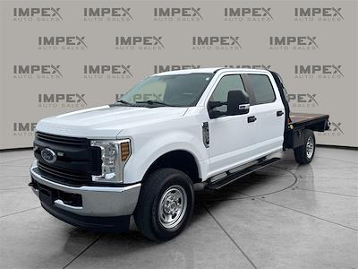 Used 2019 Ford F-250 XL Crew Cab 4x4 Flatbed Truck for sale #1FT4691 - photo 1