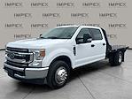 Used 2022 Ford F-350 XL Crew Cab Flatbed Truck for sale #1FT5306 - photo 1
