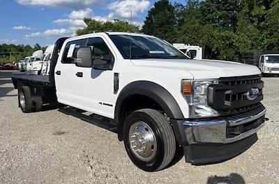 Used 2022 Ford F-550 XL Crew Cab Flatbed Truck for sale #4FT1968 - photo 1