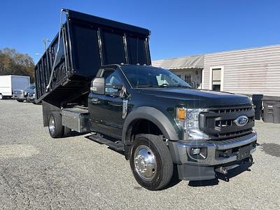 Used 2021 Ford F-550 Regular Cab Dump Truck for sale #4FT6537 - photo 1