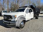 Used 2021 Ford F-450 Crew Cab 4x4 Landscape Dump for sale #4FT0332 - photo 4