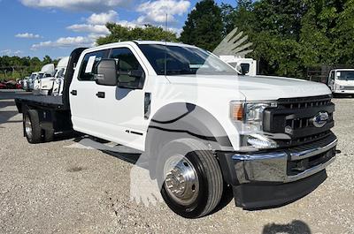 Used 2022 Ford F-550 Crew Cab Flatbed Truck for sale #4FT1968 - photo 1