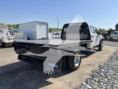 Used 2019 Ford F-550 Crew Cab 4x4 Flatbed Truck for sale #4FT4375 - photo 2