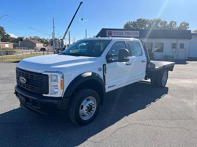 Used 2023 Ford F-450 Crew Cab 4x4 Flatbed Truck for sale #TK4181 - photo 1