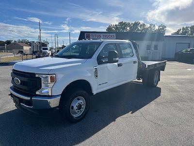 Used 2022 Ford F-350 XL Crew Cab 4x4 Flatbed Truck for sale #TK4183 - photo 1