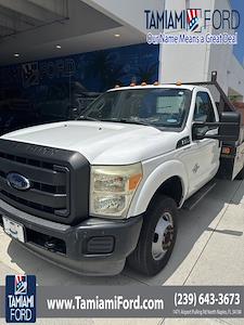Used 2014 Ford F-350 XL Regular Cab 4WD Flatbed Truck for sale #EEA2498B - photo 1