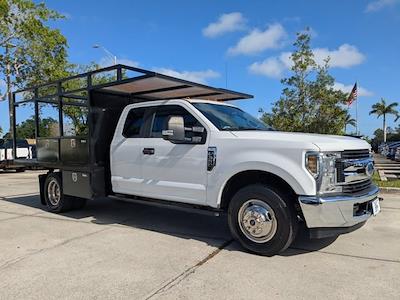 Used 2019 Ford F-350 XL Super Cab Flatbed Truck for sale #KEG6637A - photo 2