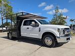 Used 2019 Ford F-350 XL Super Cab Flatbed Truck for sale #KEG6637A - photo 2
