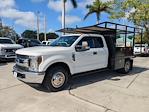Used 2019 Ford F-350 XL Super Cab Flatbed Truck for sale #KEG6637A - photo 7