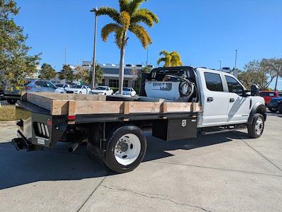 Used 2021 Ford F-550 Crew Cab Flatbed Truck for sale #MED97926 - photo 2