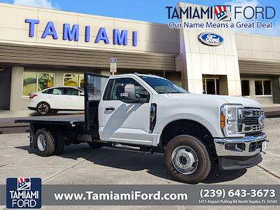 2023 Ford F-350 Regular Cab DRW 4WD, Flatbed Truck for sale #PDA10333 - photo 1